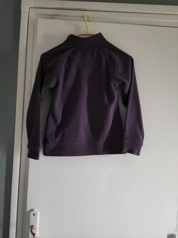 Pull polaire bilook violet - photo numéro 3