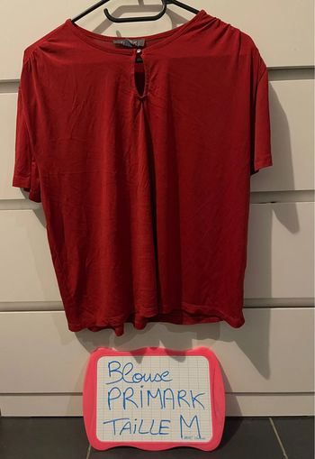 Blouse Primark rouge