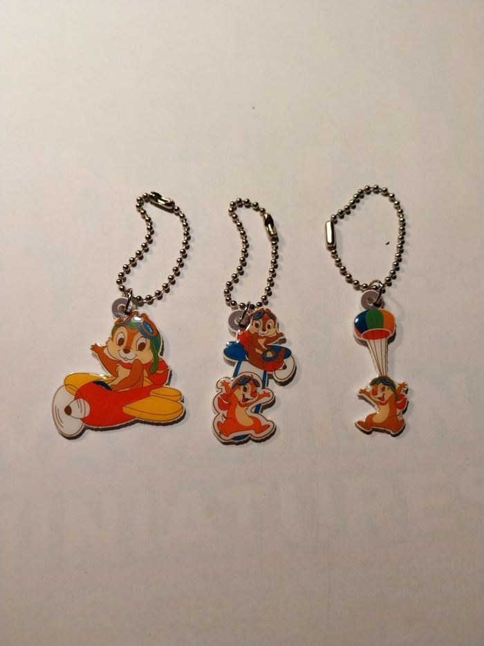 Porte-clés disney tic et tac