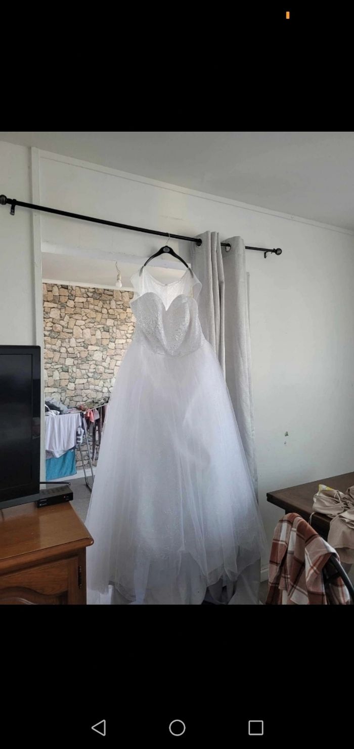 Robe de mariée grande taille