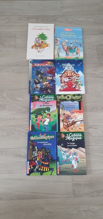 Lot de 8 livres à partir de 7 ans