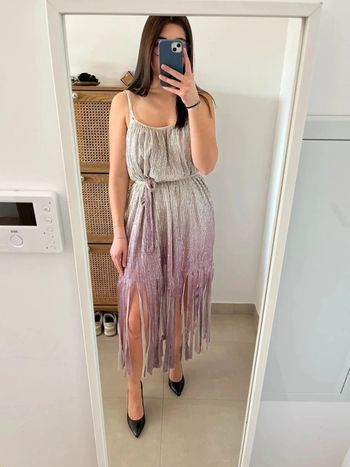 Robe argenté et Lila Sundress