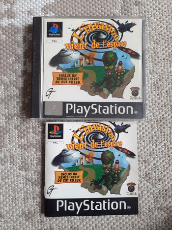 Playstation 1 ps1 L'invasion vient de l'espace