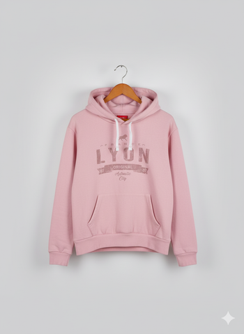 Sweat à capuche rose Diglite – Taille M – Neuf M / 38 / 10·Neuf sans étiquette