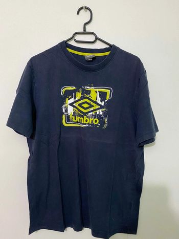 T-shirt marine/blanc/vert Umbro