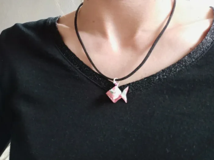 Collier origami - photo numéro 5