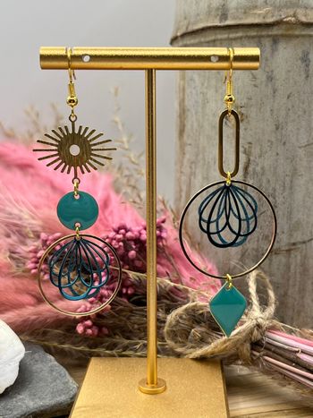 Boucle d’oreille acier inoxydable