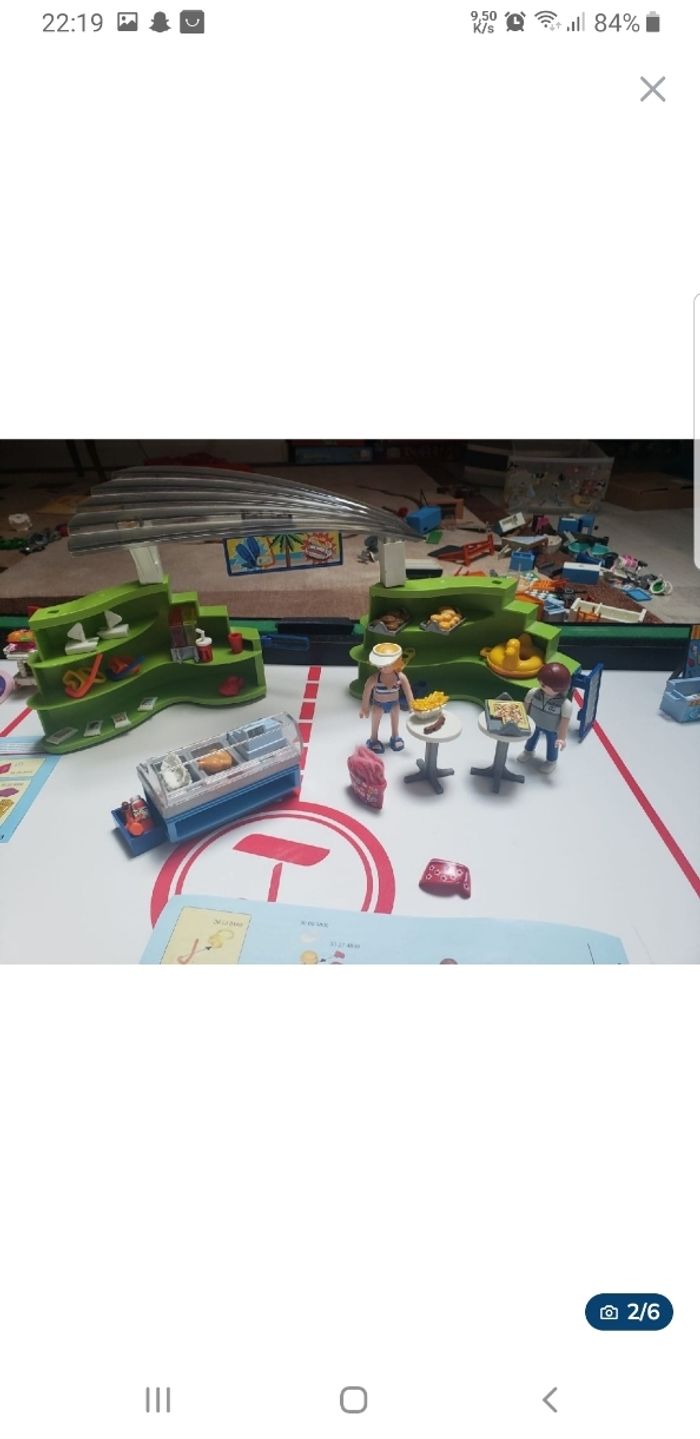 Boutique et fast food playmobil - photo numéro 2