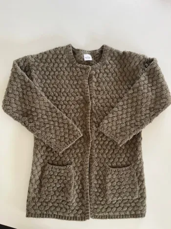 Gilet long fille 10 ans TAO