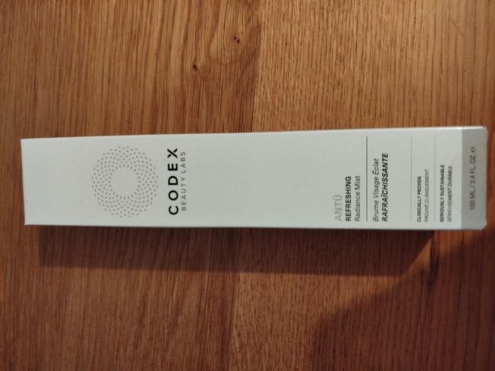 Codex beauty labs brume visage éclat rafraîchissante