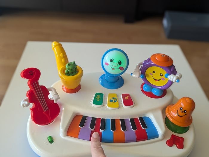 Piano musique jeux d'éveil marque kiddieland - photo numéro 3