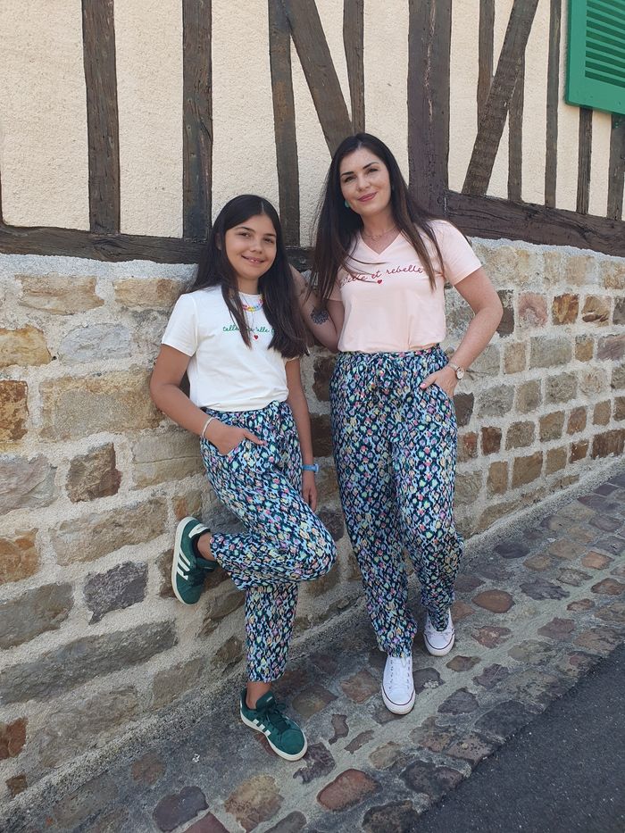 Pantalon fluide Majorque imprimé Taille M - photo numéro 5