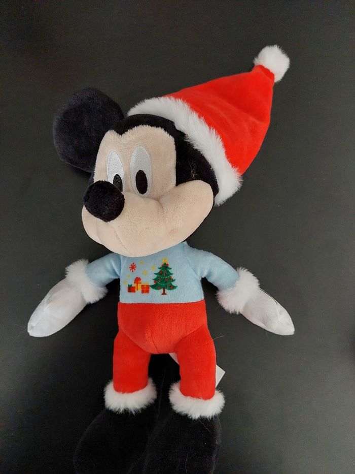 Peluche Mickey de Noël neuf