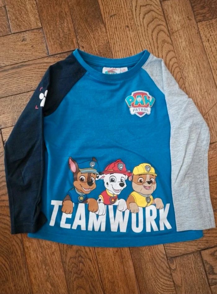 T-shirt garçon 5 ans Pat'Patrouille