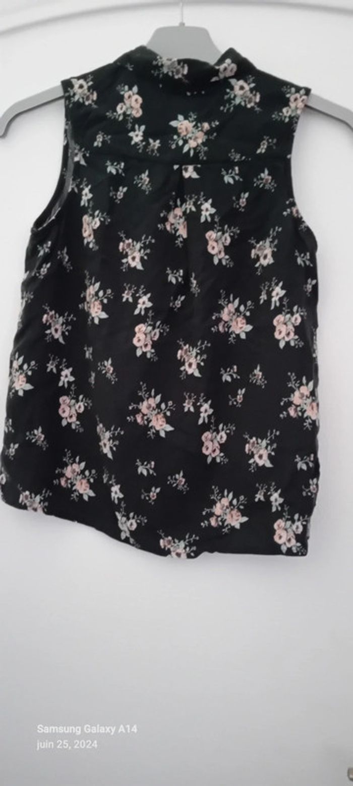 Blouse en viscose motif fleurs fille 152 cm L.O.G.G - photo numéro 4