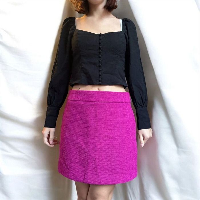 Jupe rose tailleur Redoute Création