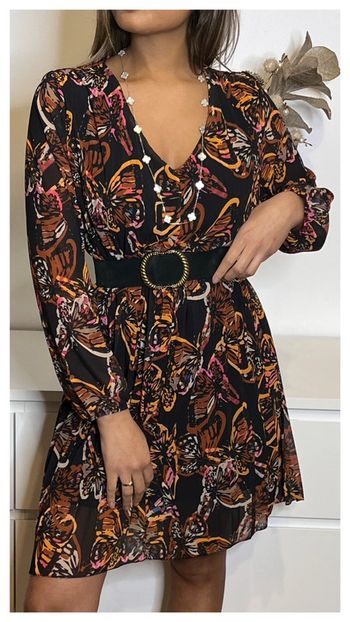 Superbe robe plissée 🤍🤍