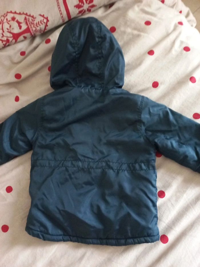 Manteau à capuche bleu marine 18 mois Kid Kanaï - photo numéro 4