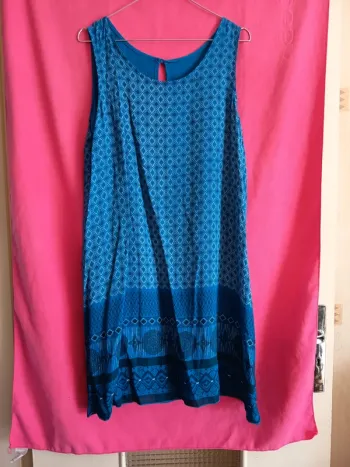 Robe sans manches en coton (A258)