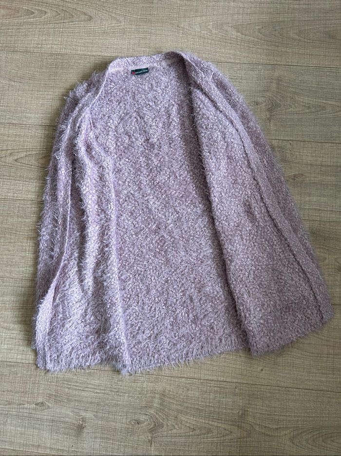Gilet rose tout doux Street One taille française 38 bon état - photo numéro 8