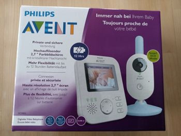 Babyphone Philips Avent avec caméra