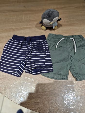 Lot de 2 shorts