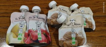 Lot de 5  gourdes popote