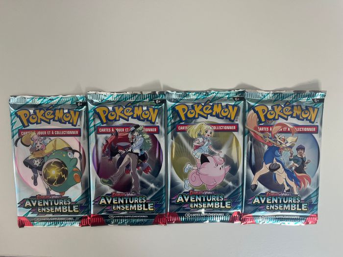 Pokémon – Lot scellé : Artset 4 boosters EV09 + 2 boîtes surprise EV8.5 - photo numéro 3