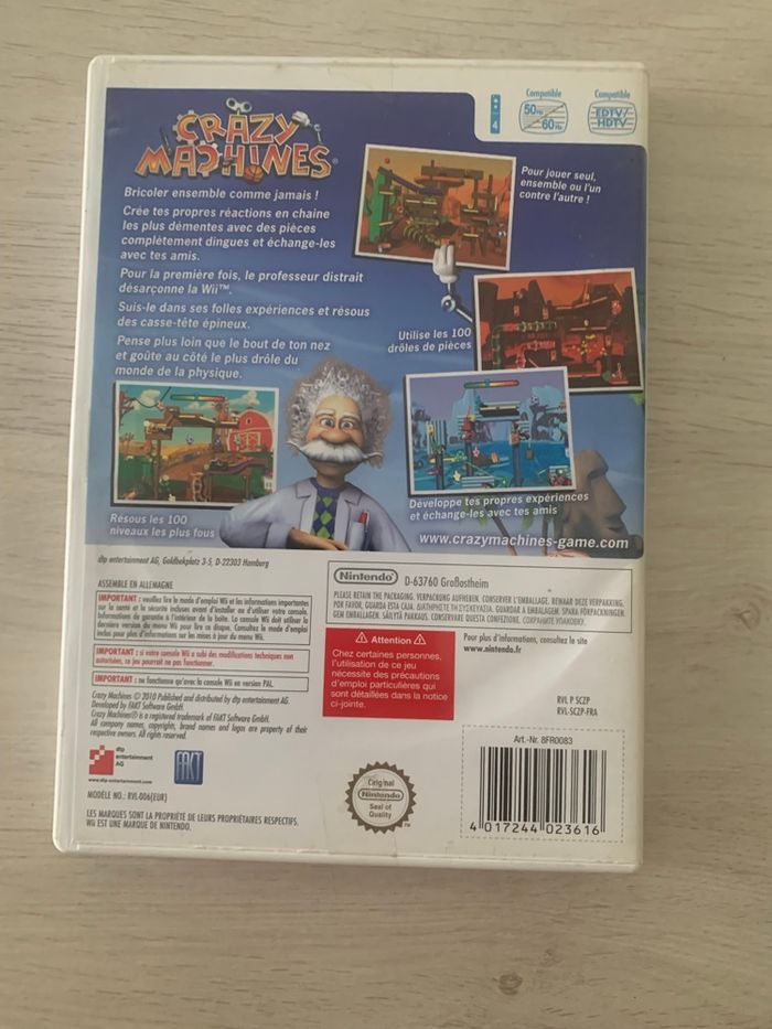 Jeu Wii : Crazy machines - photo numéro 2