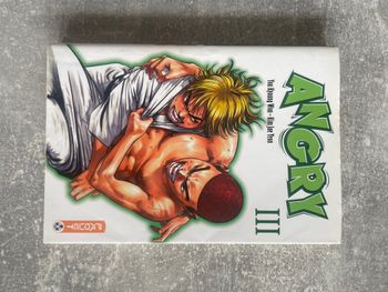 Manga Angry, tome 3 en version française.