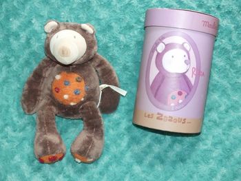 Doudou ours les zazous marron Moulin roty 🐻parfait état