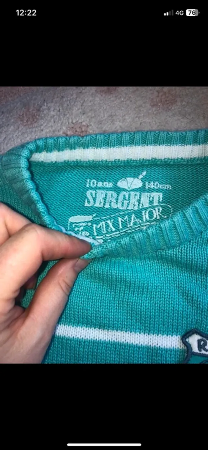Pull sergent major 10 ans - photo numéro 2