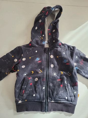 Gilet capuche absorba 18 mois