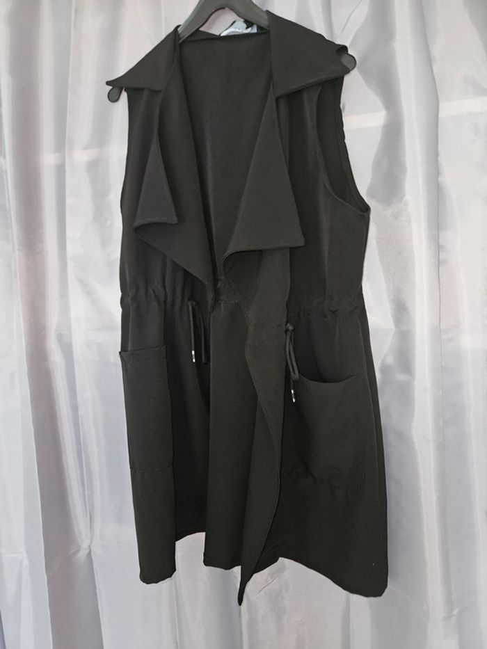 Veste sans manche Noire New Collection - photo numéro 9
