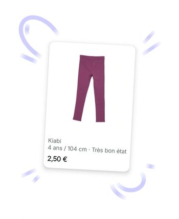 🩷 Jegging 4 ans Kiabi #emyfleury_4ansfille