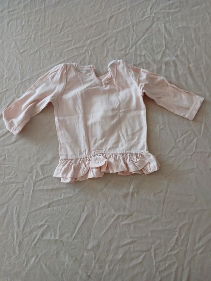 Tee-shirt manches longues 6-9 mois - photo numéro 3
