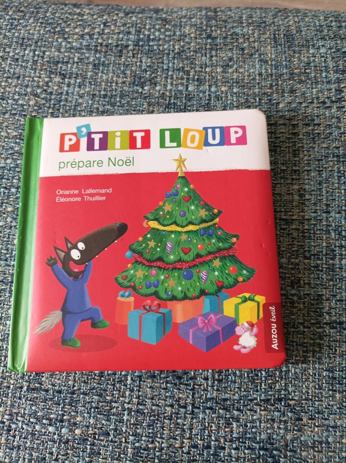 Livre P'tit loup prépare Noël