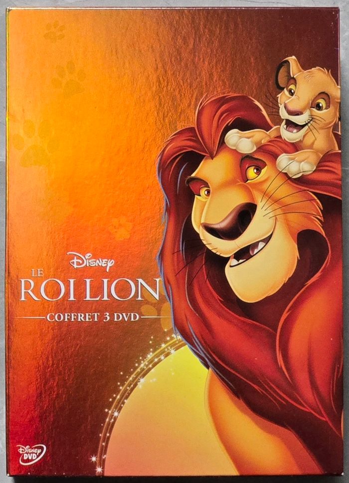 Coffret de la Trilogie du Roi Lion (Disney) d'occasion en très bon état - photo numéro 2