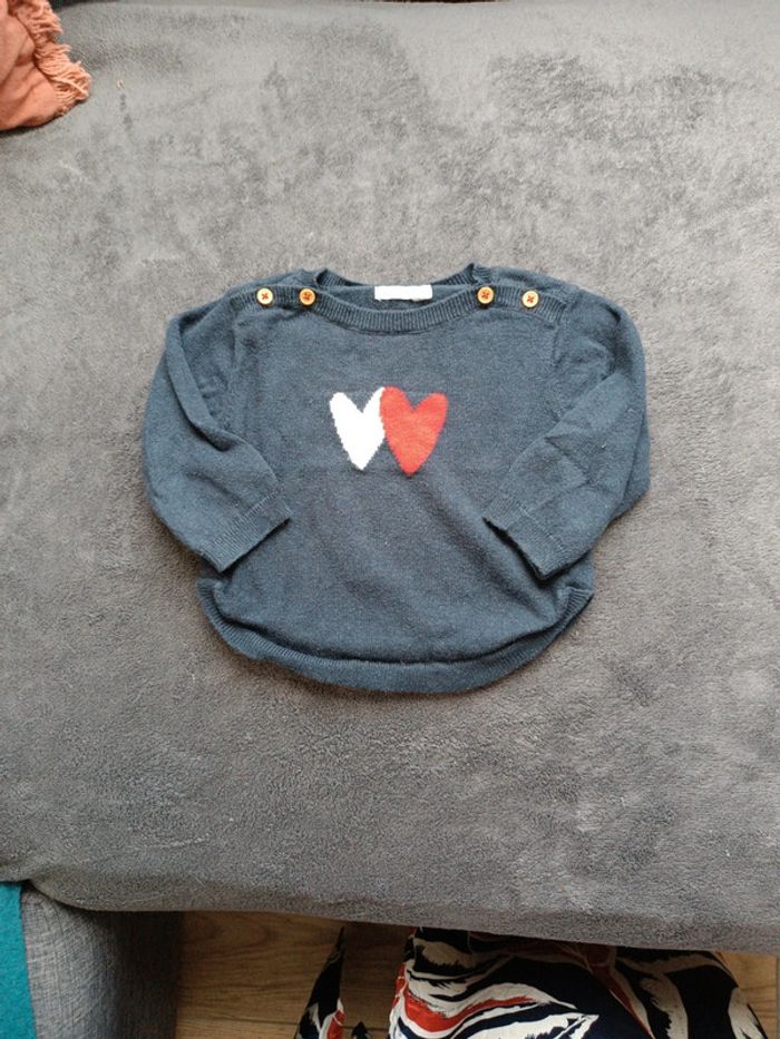 Pull bleu marine