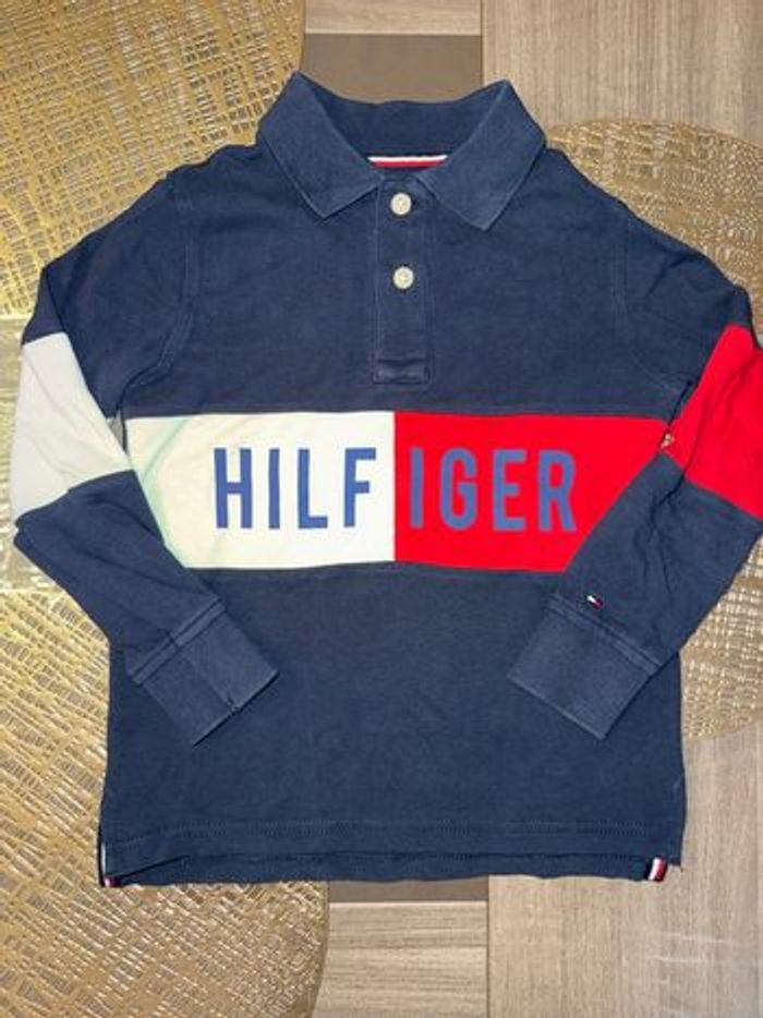 Polo manches longues Tommy Hilfiger