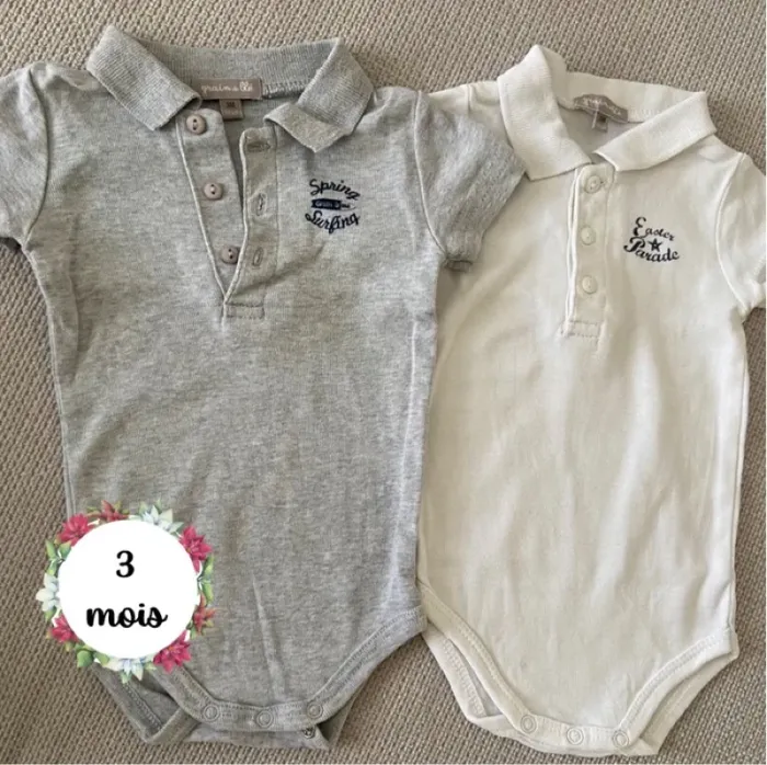 2 bodys 3 mois grain de blé