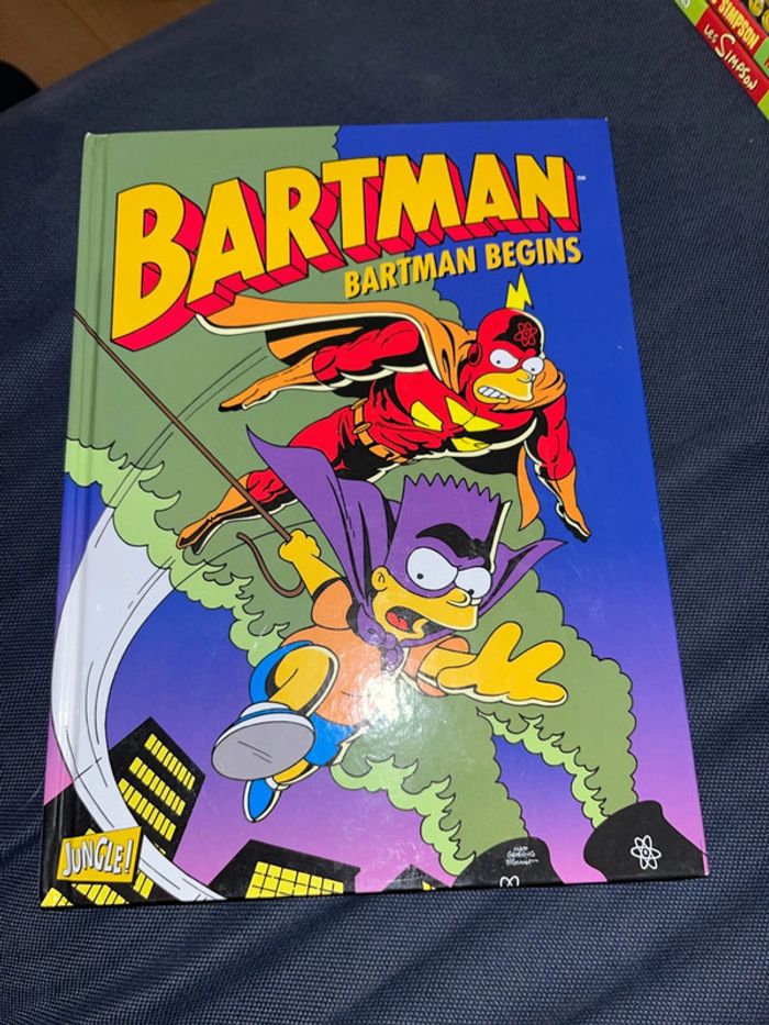 Bande dessinée les simpson bartman bartman begins