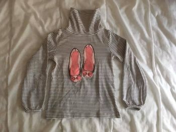 Sous-pull fille Kiabi 5 ans (1€50)