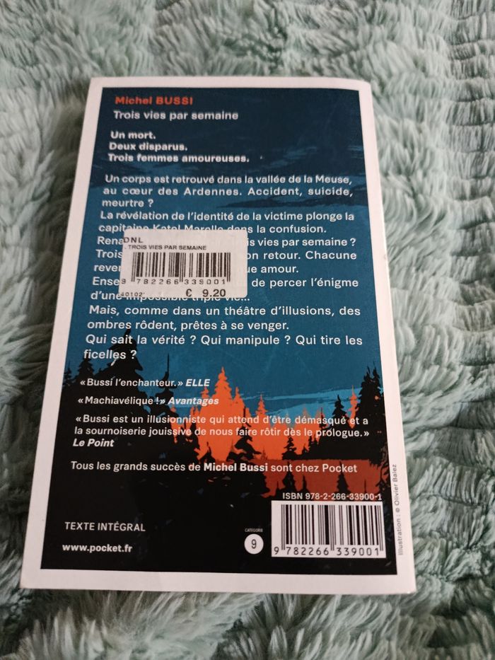 Livre 3 vies par semaine de bussi - photo numéro 2