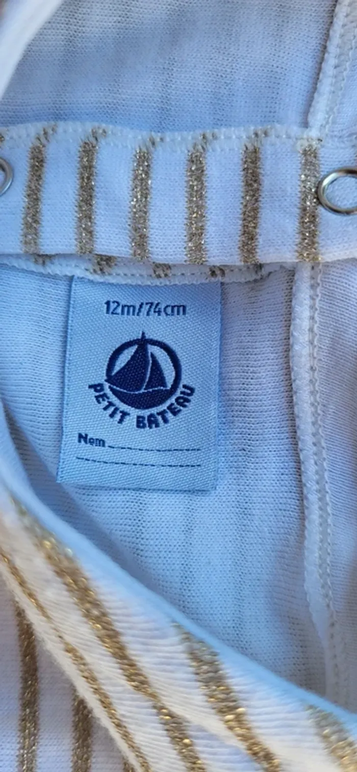 Robe Petit Bateau 12 mois - photo numéro 3