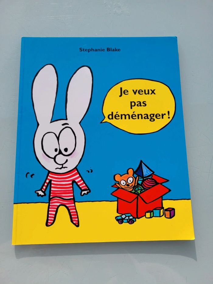 L'école des loisirs, les aventures de Simon : Je Veux pas déménager! 📦 68 - photo numéro 2