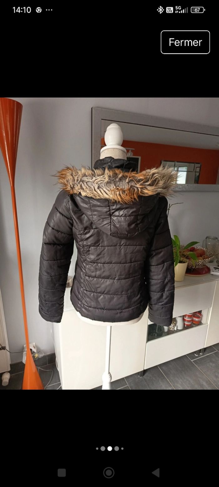 Doudoune noire Jennifer taille S - photo numéro 4