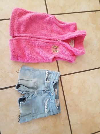 Gilet 12 mois fabrication artisanale