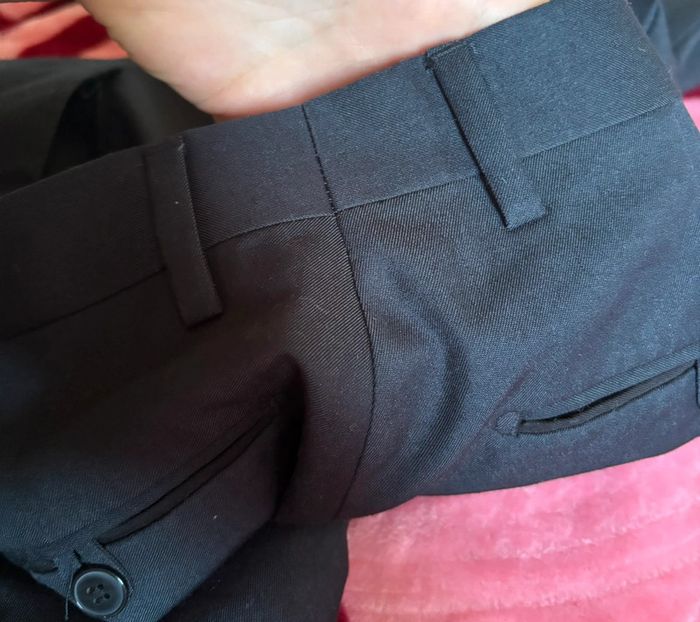 Pantalon de smoking gris - photo numéro 12
