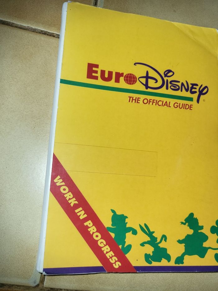 Cahier vierge EURO DISNEY - photo numéro 7